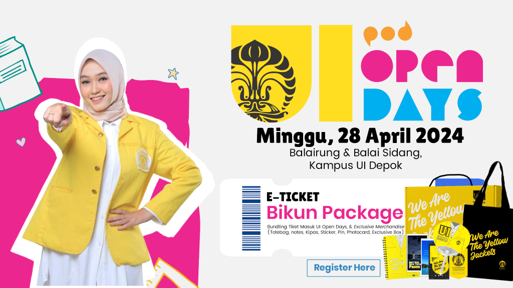 Bikun Package UI Open Days [1 Day Pass Ticket 28 Mei 2023 + Official