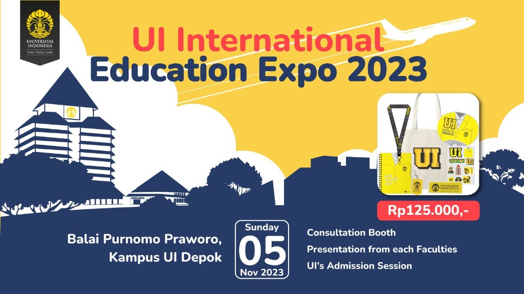 PAKET CAMPUS A UI INTERNATIONAL EDUCATION EXPO 2023